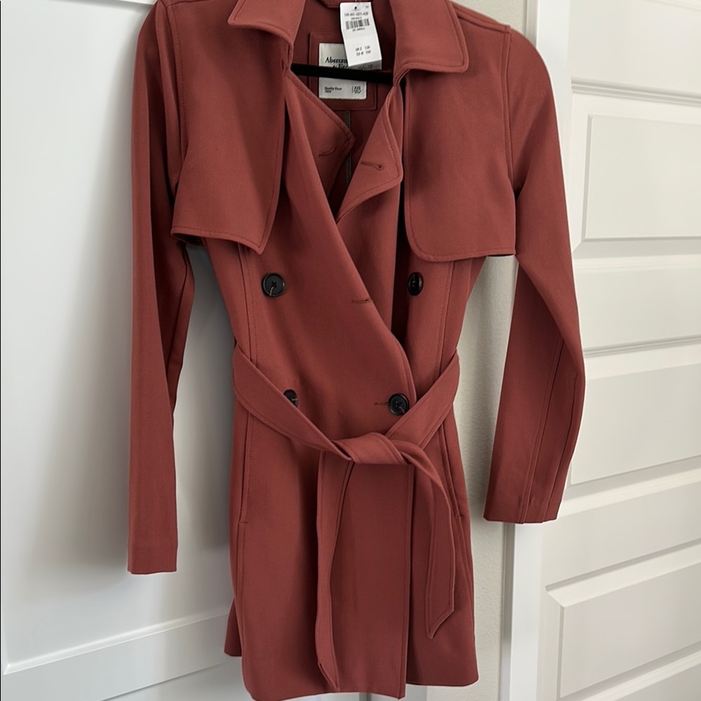 NWT Abercrombie & Fitch Trench Coat